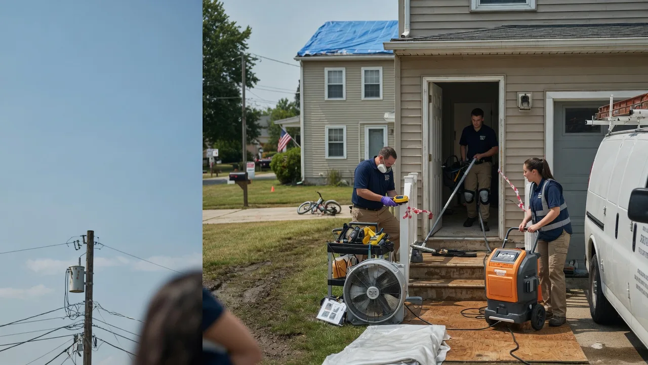 Water Damage Repair in Crescent, IA near me